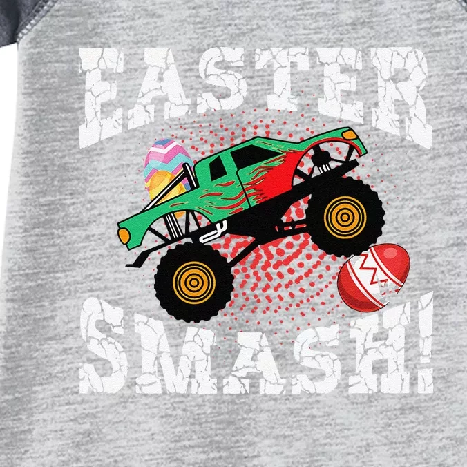 Easter Monster Truck Easter Smash Women Infant Baby Jersey Bodysuit