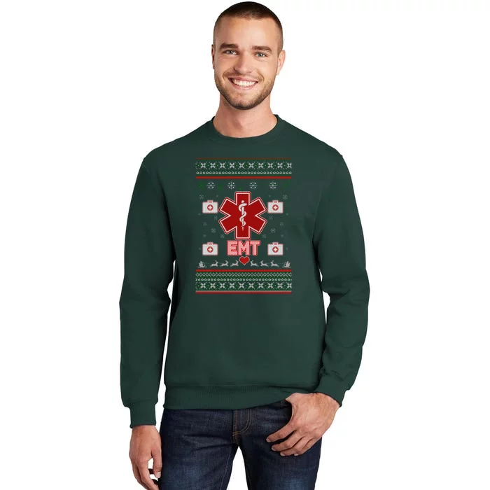 EMT Medic Ugly Christmas Sweater Sweatshirt