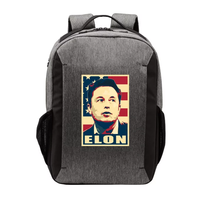 Elon Musk USA Retro Vector Backpack