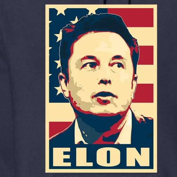 Elon Musk USA Retro Premium Hoodie