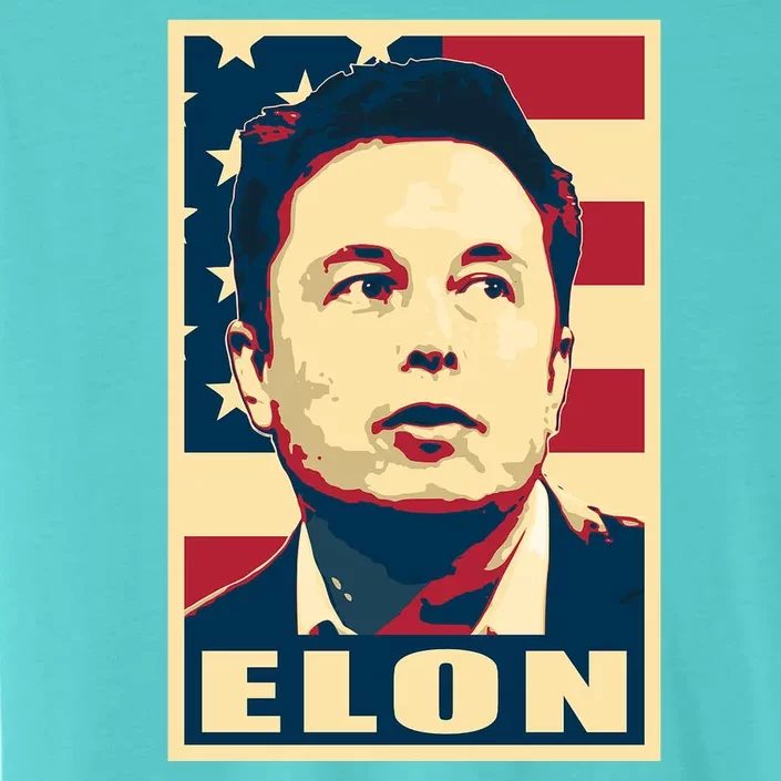 Elon Musk USA Retro ChromaSoft Performance T-Shirt