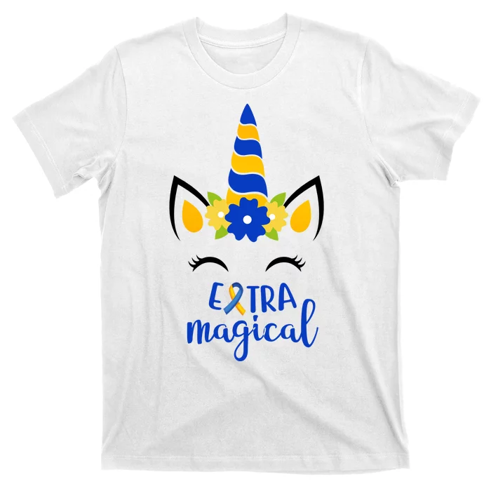 Extra Magical Unicorn Autism Awareness T-Shirt