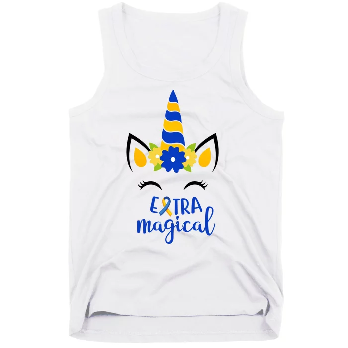 Extra Magical Unicorn Autism Awareness Tank Top