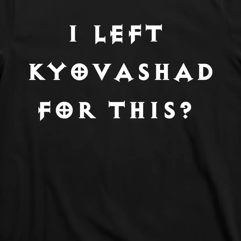 Elon Musk Wearing I Left Kyovashad For This T-Shirt