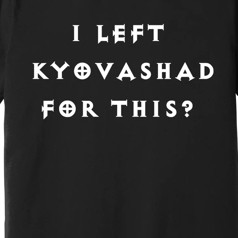 Elon Musk Wearing I Left Kyovashad For This Premium T-Shirt