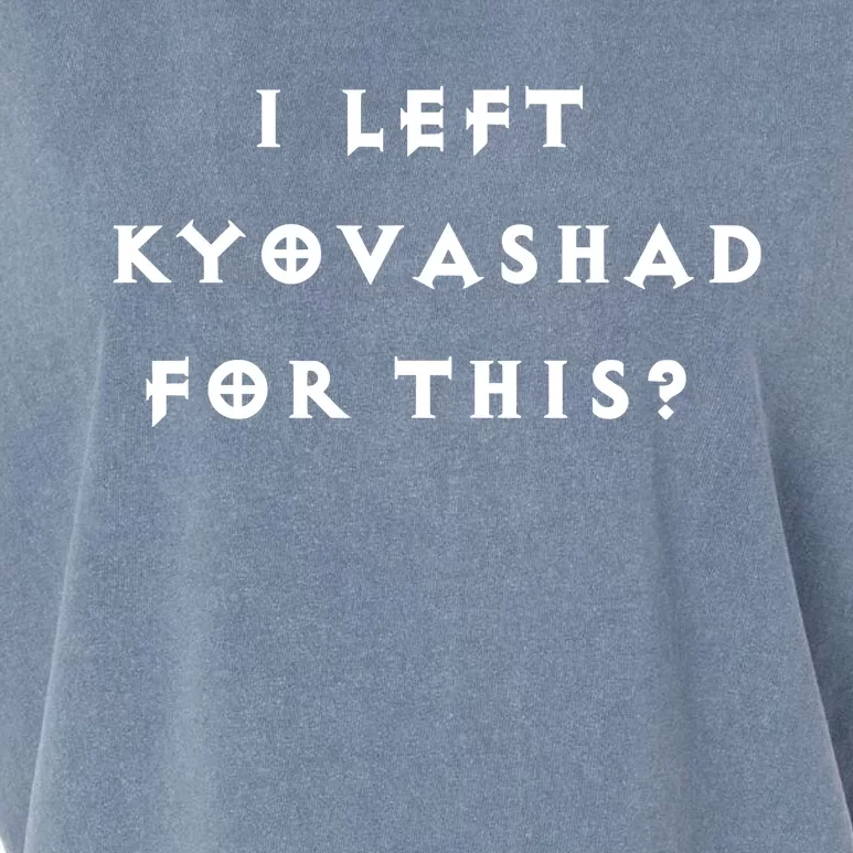 Elon Musk Wearing I Left Kyovashad For This Garment-Dyed Women's Muscle Tee