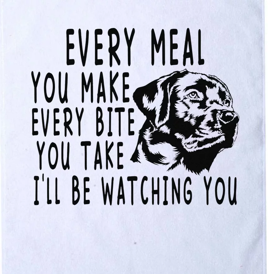 Every Meal You Make Every Bite You Take Kitchen Platinum Collection Golf Towel