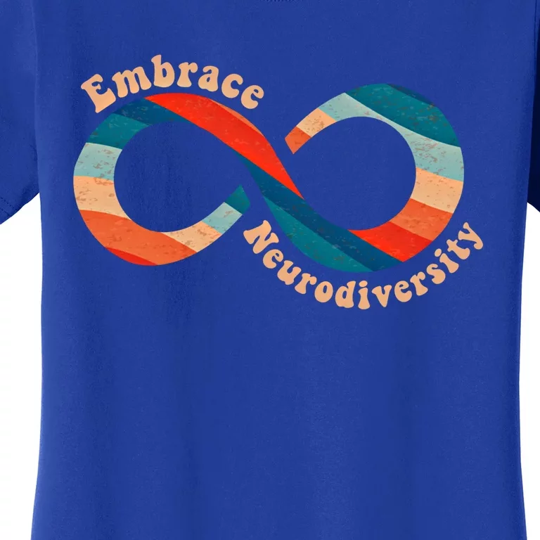 Embrace Neurodiversity Autism Awareness Spectrum Disorder Gift Women's T-Shirt