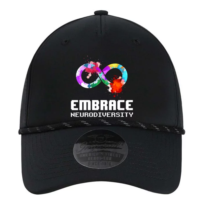 Embrace Neurodiversity Autism Adhd Asd Rainbow Brain Gift Performance The Dyno Cap