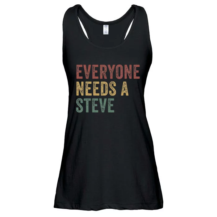 Everyone Needs A Steve Ladies Essential Flowy Tank