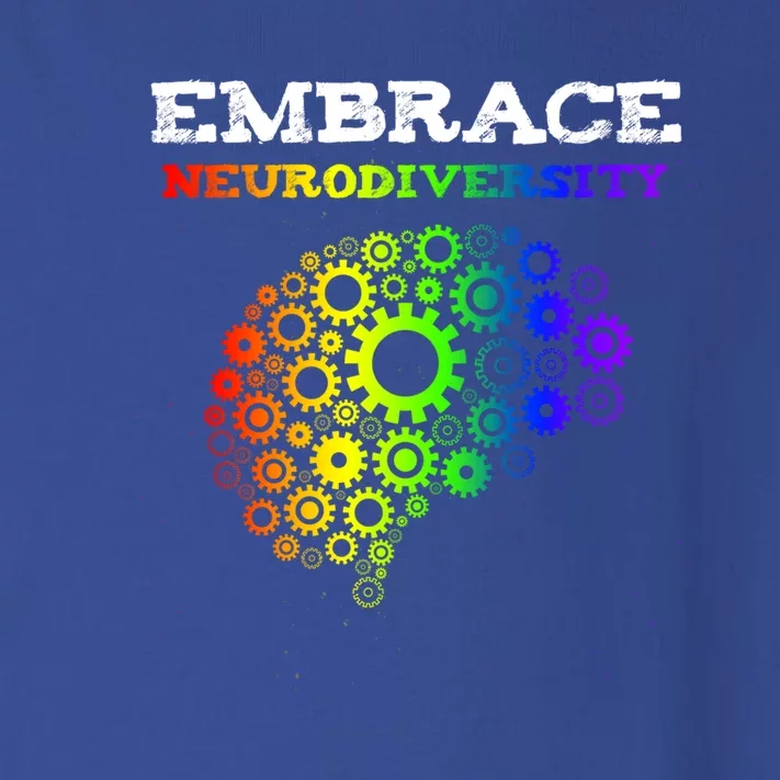 Embrace Neurodiversity Autism Adhd Rainbow Brain Screws Gift Toddler Long Sleeve Shirt