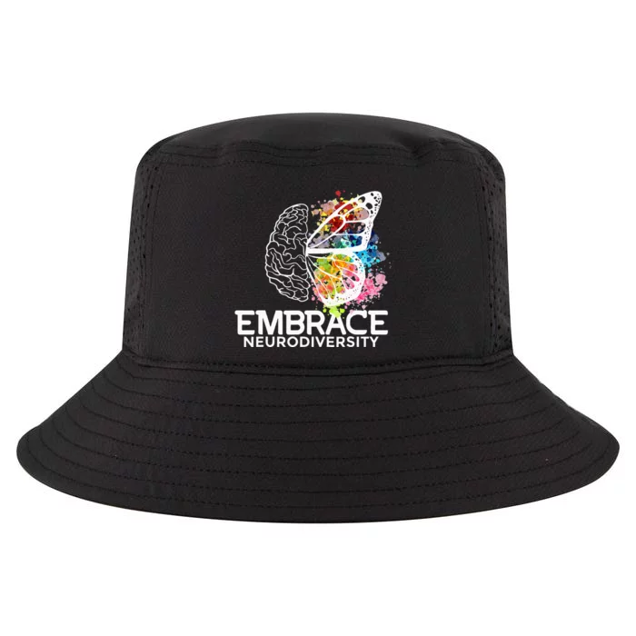 Embrace Neurodiversity Adhd Awareness Cool Comfort Performance Bucket Hat