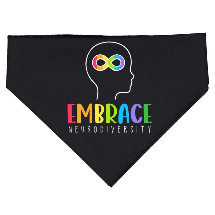 Embrace Neurodiversity Autism USA-Made Doggie Bandana