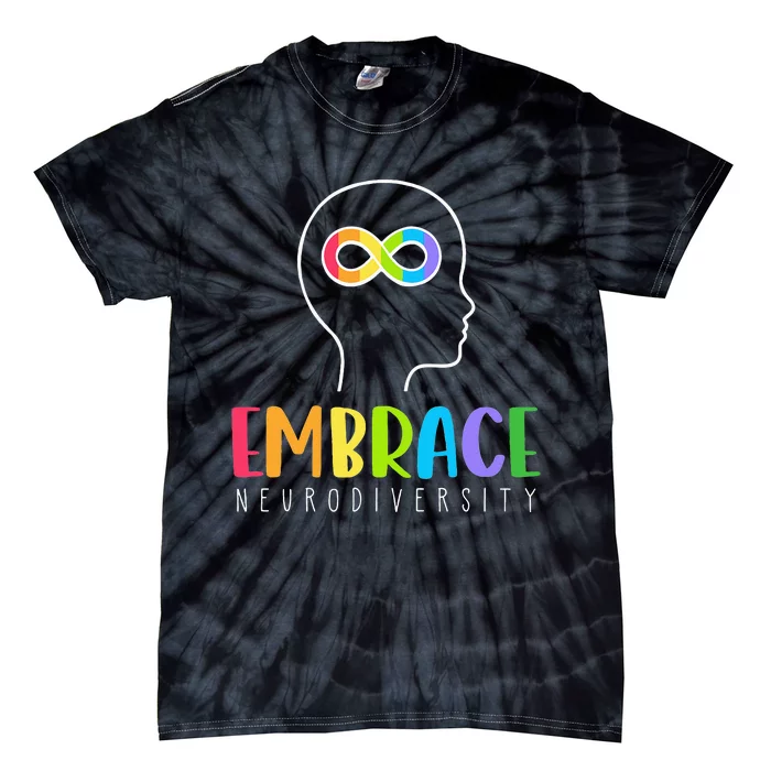 Embrace Neurodiversity Autism Tie-Dye T-Shirt