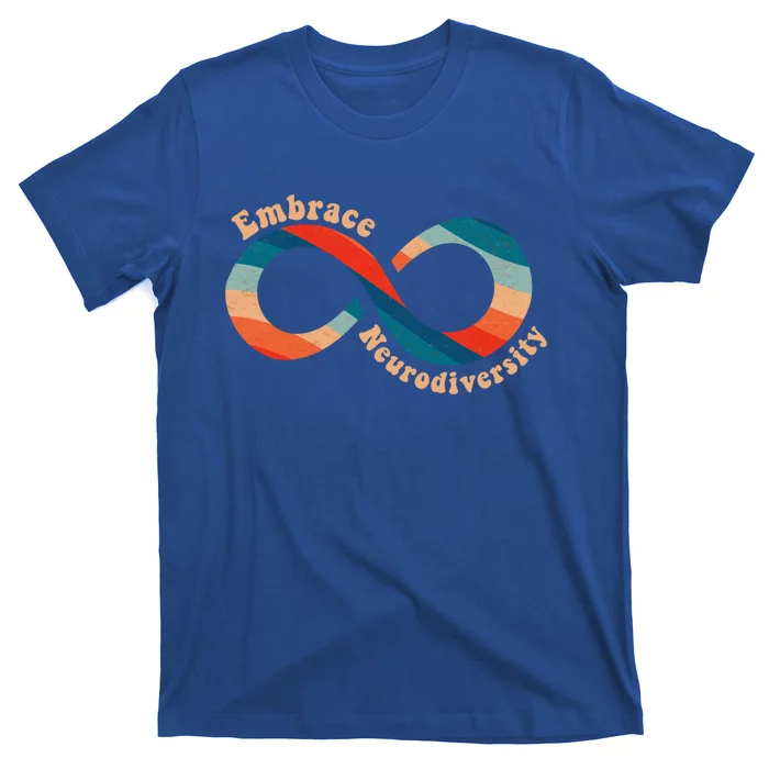 Embrace Neurodiversity Autism Awareness Spectrum Disorder Gift T-Shirt