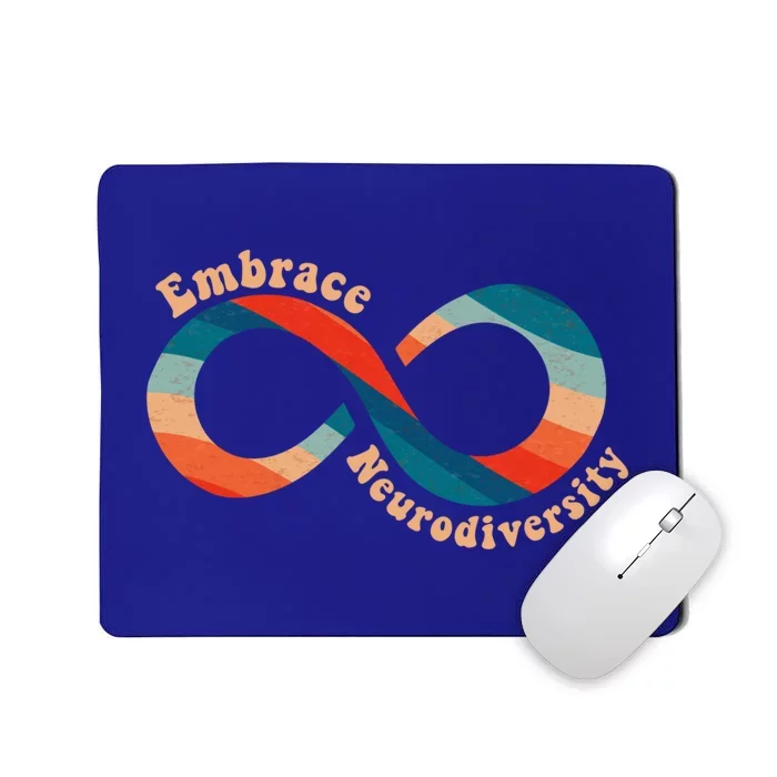 Embrace Neurodiversity Autism Awareness Spectrum Disorder Gift Mousepad