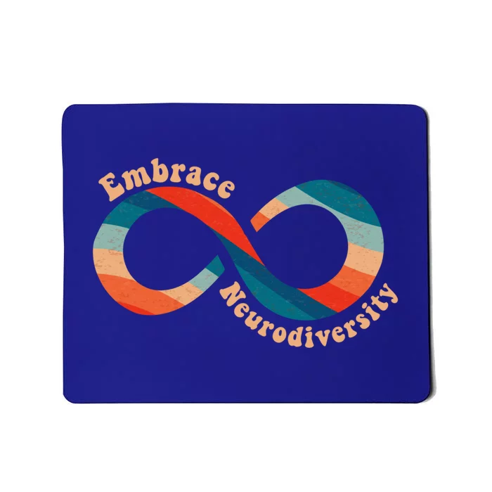 Embrace Neurodiversity Autism Awareness Spectrum Disorder Gift Mousepad