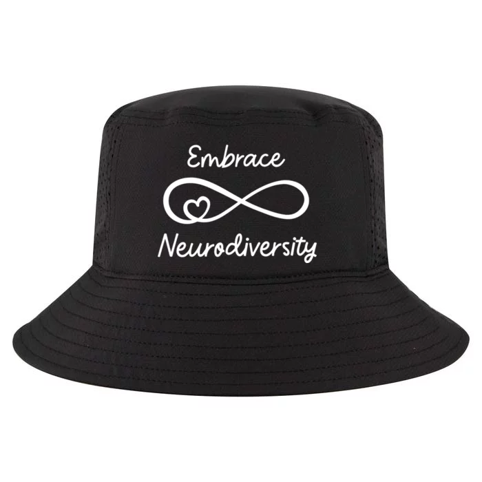 Embrace Neurodiversity Autism Awareness Teacher Mom Cool Comfort Performance Bucket Hat