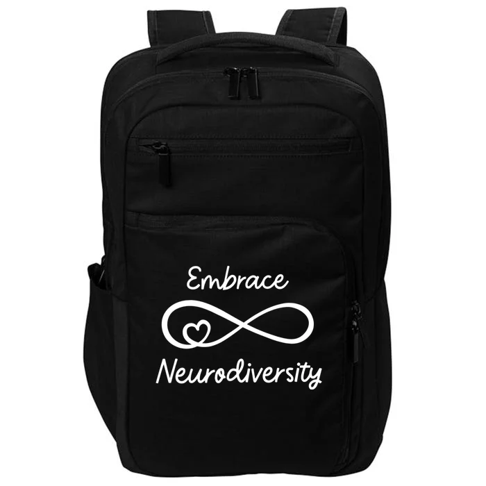 Embrace Neurodiversity Autism Awareness Teacher Mom Impact Tech Backpack