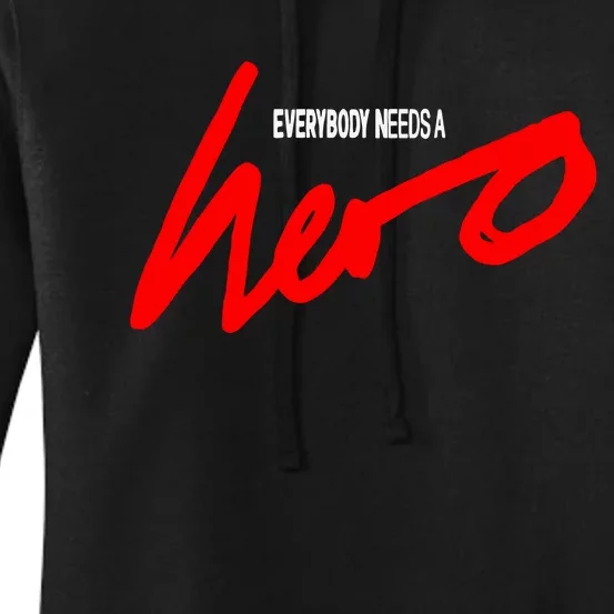 Everybody Needs A Hero Album Women's Pullover Hoodie