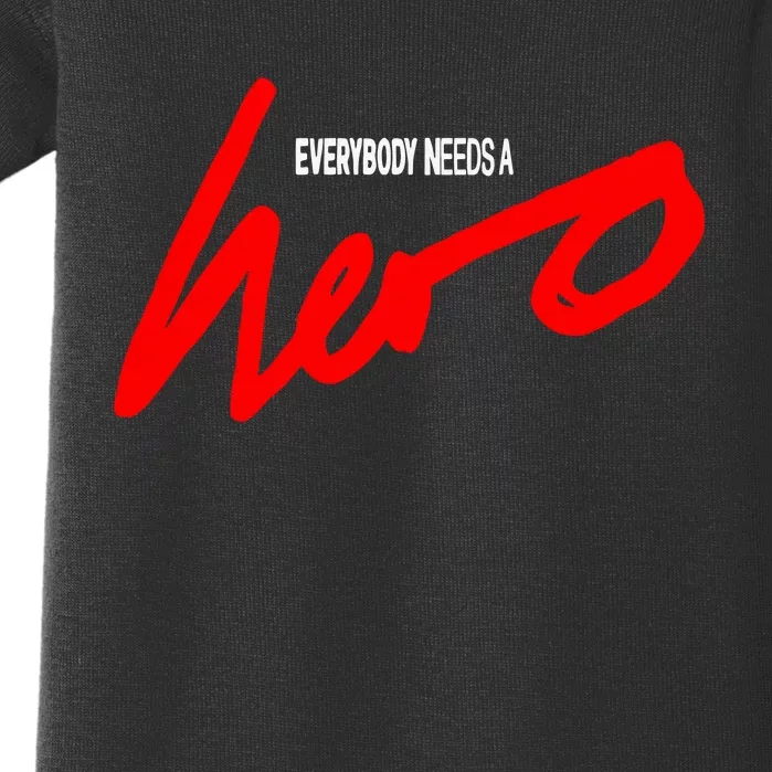 Everybody Needs A Hero Album Baby Bodysuit