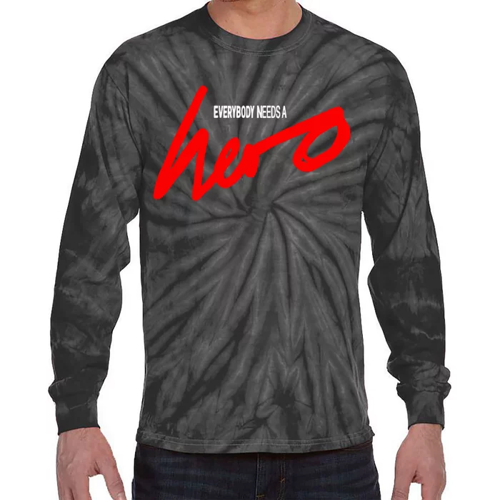 Everybody Needs A Hero Album Tie-Dye Long Sleeve Shirt