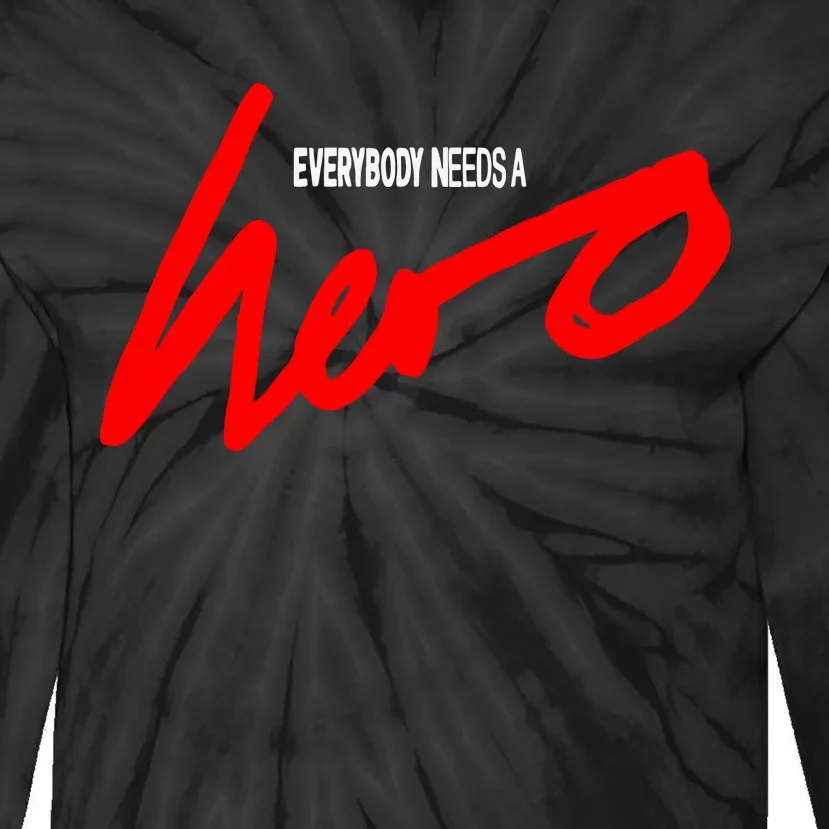 Everybody Needs A Hero Album Tie-Dye Long Sleeve Shirt