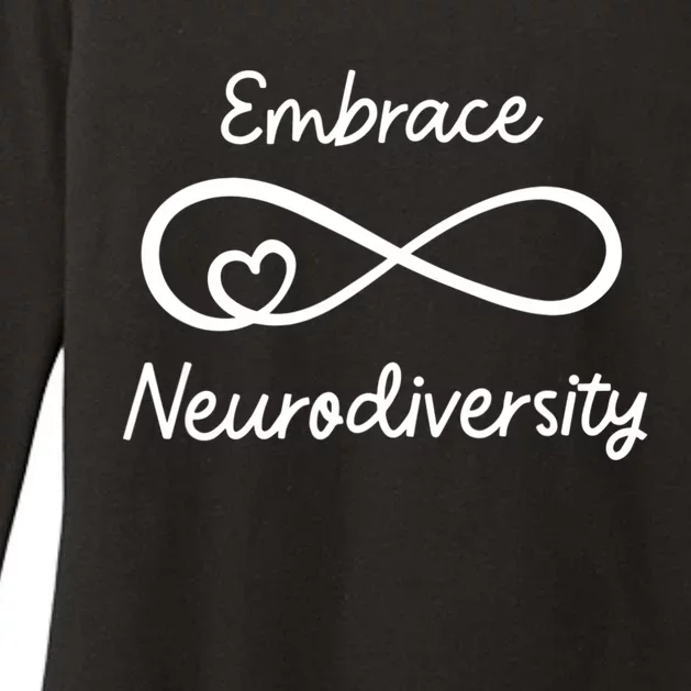 Embrace Neurodiversity Autism Awareness Teacher Mom Womens CVC Long Sleeve Shirt