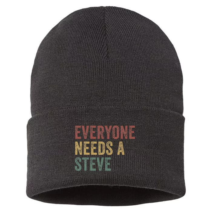 Everyone Needs A Steve Sustainable Knit Beanie