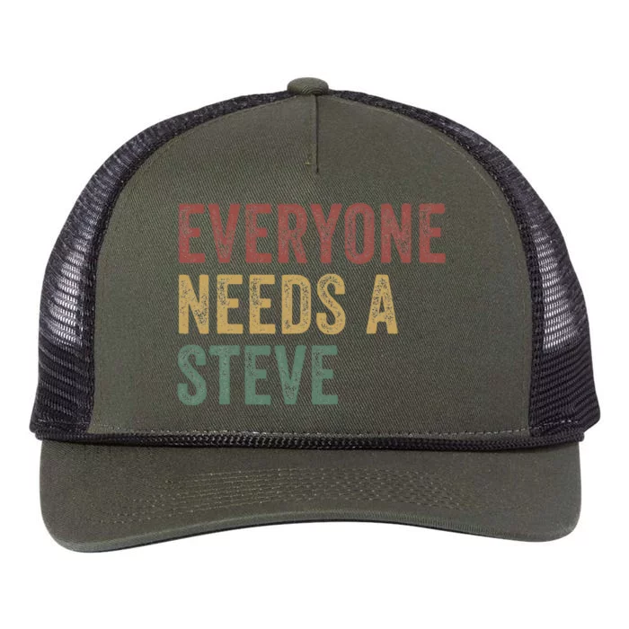 Everyone Needs A Steve Retro Rope Trucker Hat Cap