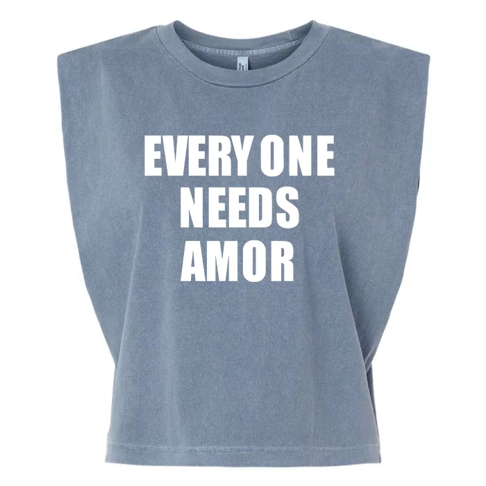 Everyone Needs Amor Garment-Dyed Women's Muscle Tee