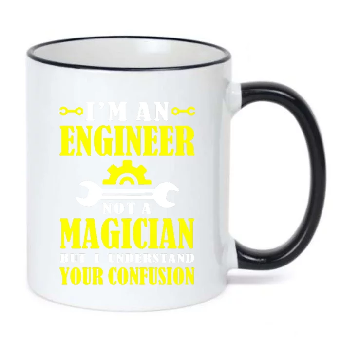 Engineer Not A Magician But I Understand Your Confusion Black Color Changing Mug