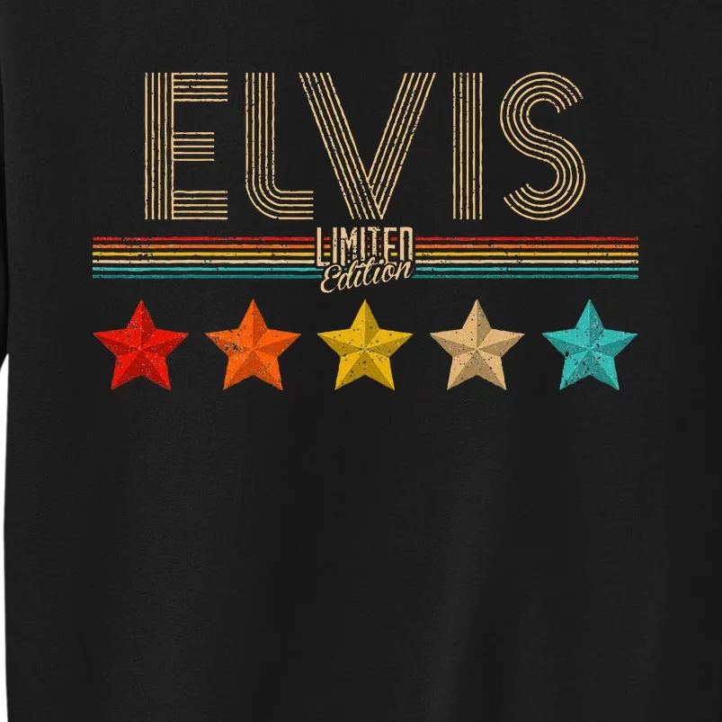 E.L.V.I.S Name Birthday Gift Tall Sweatshirt