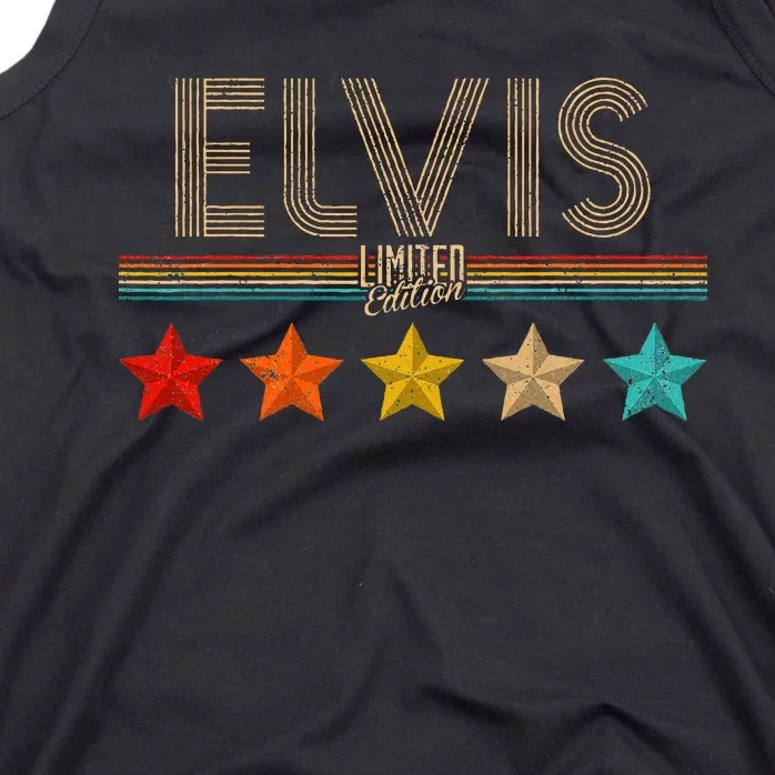 E.L.V.I.S Name Birthday Gift Tank Top