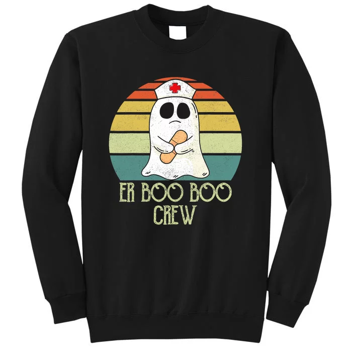 ER Nurse Boo Boo Crew Women Halloween Costume Nursing Sweatshirt