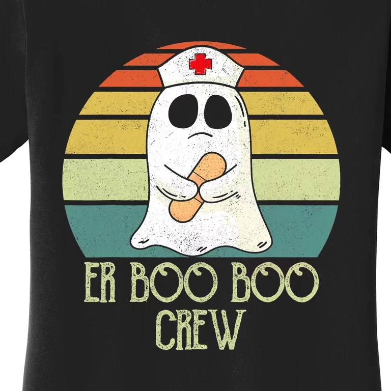 ER Nurse Boo Boo Crew Women Halloween Costume Nursing Women's T-Shirt