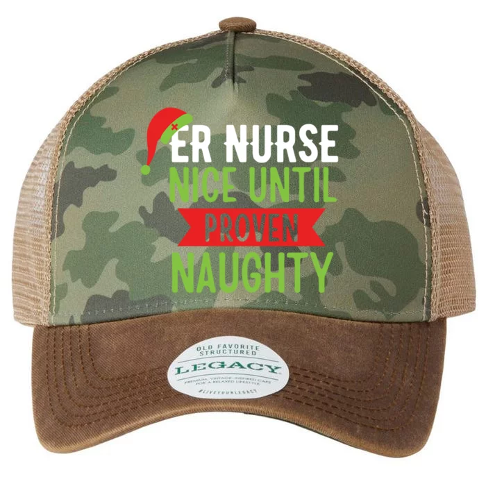 Er Nurse Christmas Funny Nice Gift Legacy Tie Dye Trucker Hat