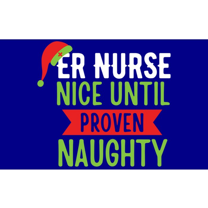 Er Nurse Christmas Funny Nice Gift Bumper Sticker