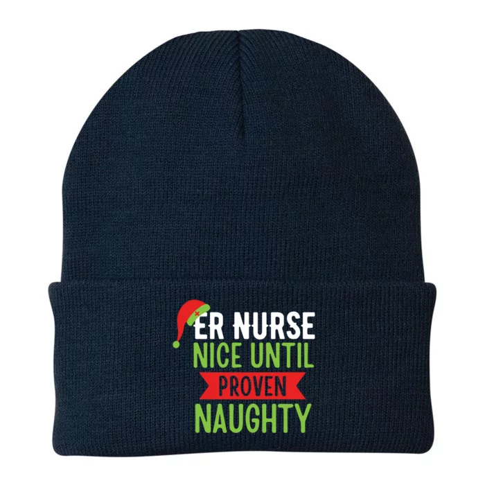 Er Nurse Christmas Funny Nice Gift Knit Cap Winter Beanie