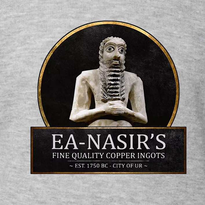 Ea NasirS Copper Ingots Funny Bronze Age History Meme Toddler Sweatshirt