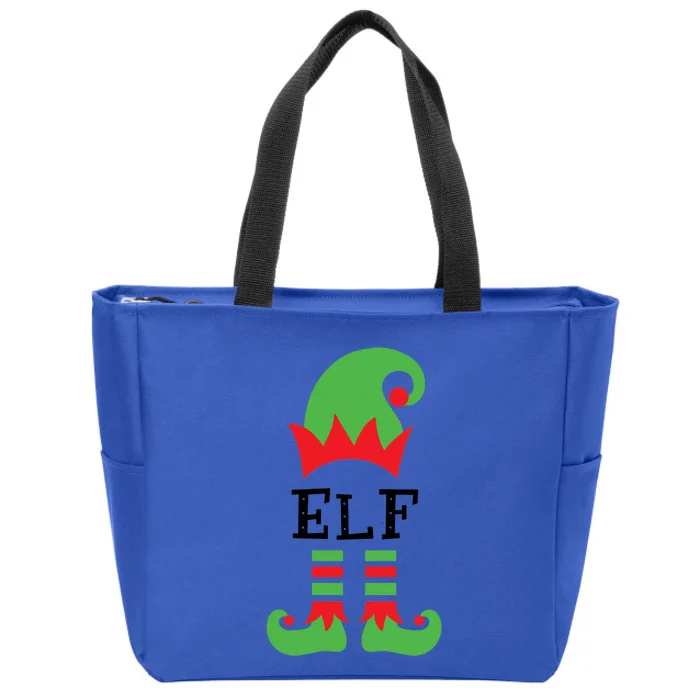 Elf Nurse Costume Christmas 2020 Gift Zip Tote Bag