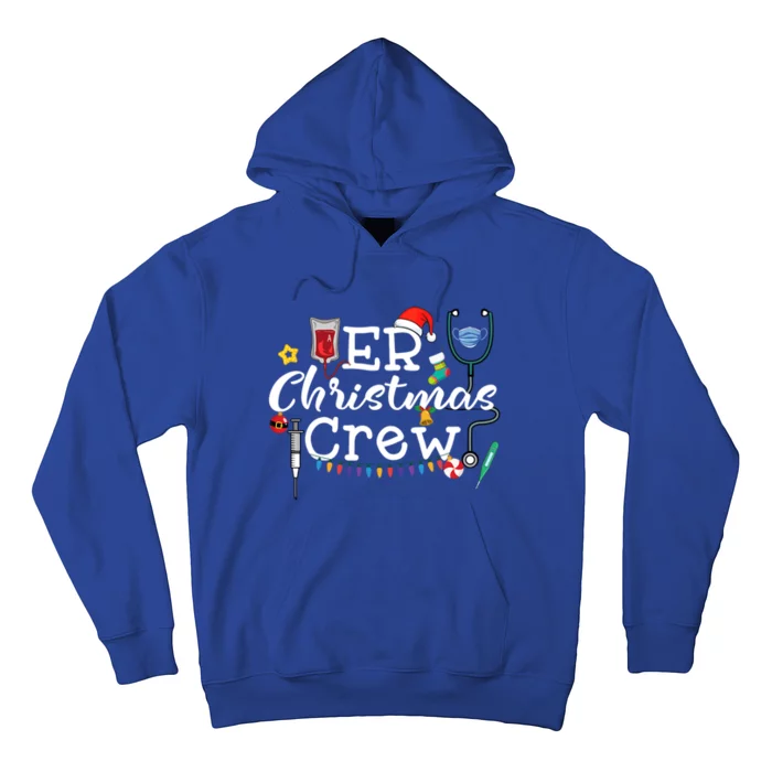 Er Nurse Christmas Crew Gift Hoodie