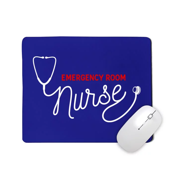 Er Nurse Clothing Gift Emergency Room Nurse Gift Mousepad