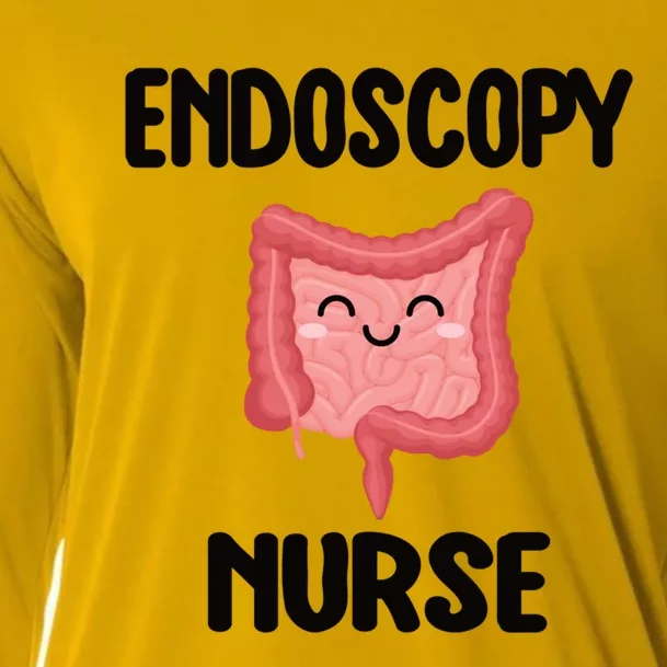 Endoscopy Nurse Colon Endoscopy Nursing Gift Cooling Performance Long Sleeve Crew