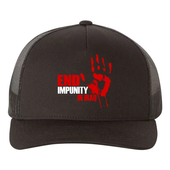 End Impunity In Iraq Yupoong Adult 5-Panel Trucker Hat