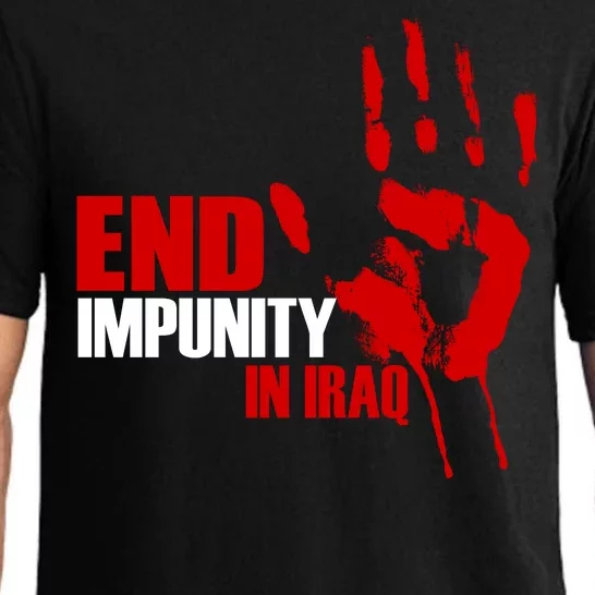 End Impunity In Iraq Pajama Set