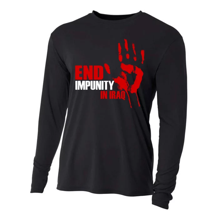 End Impunity In Iraq Cooling Performance Long Sleeve Crew