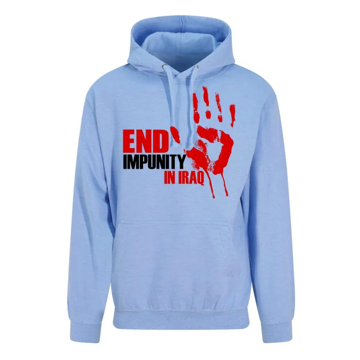 End Impunity In Iraq Unisex Surf Hoodie