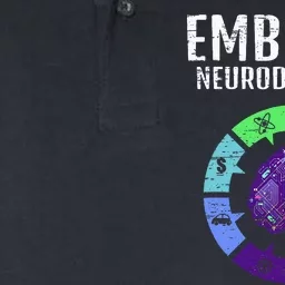 Embrace Neurodiversity Differences Brain Science Students Softstyle Adult Sport Polo