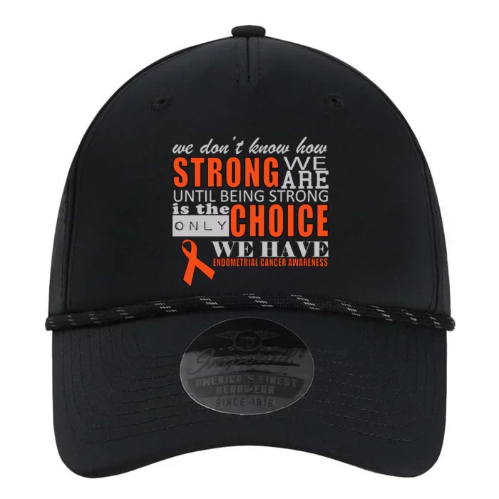 Endometrial Cancer Awareness Performance The Dyno Cap